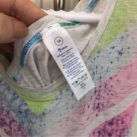 Ivivva by Lululemon Pima Cotton tanktop - Picture 10 of 11